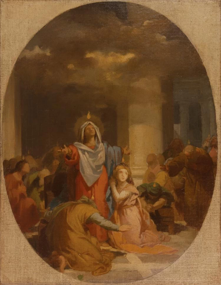 La discesa dello Spirito Santo - attribuito